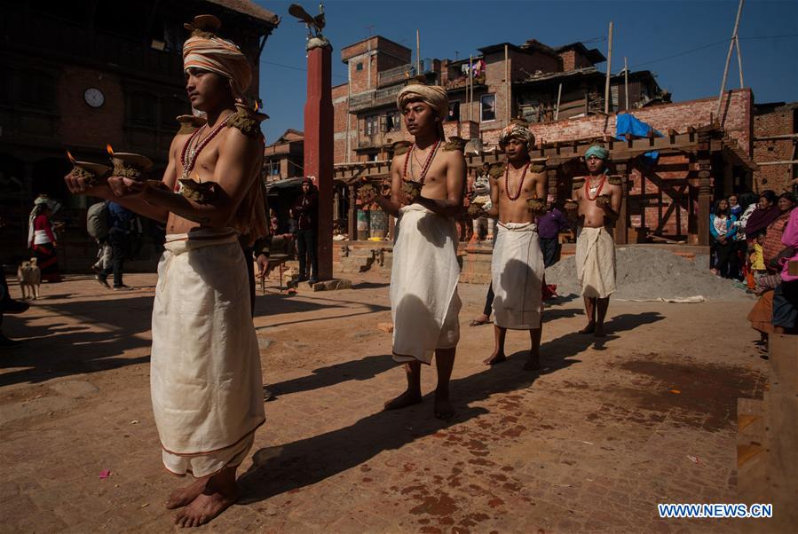 NEPAL-LALITPUR-FESTIVAL-MADHAV NARAYAN