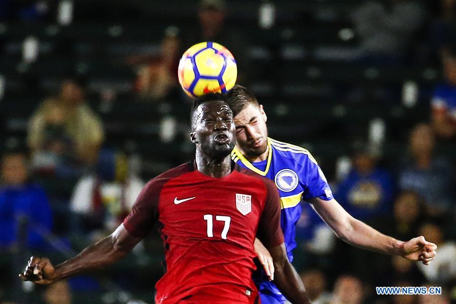 (SP)U.S.-LOS ANGELES-SOCCER-FRIENDLY MATCH-USA VS BIH