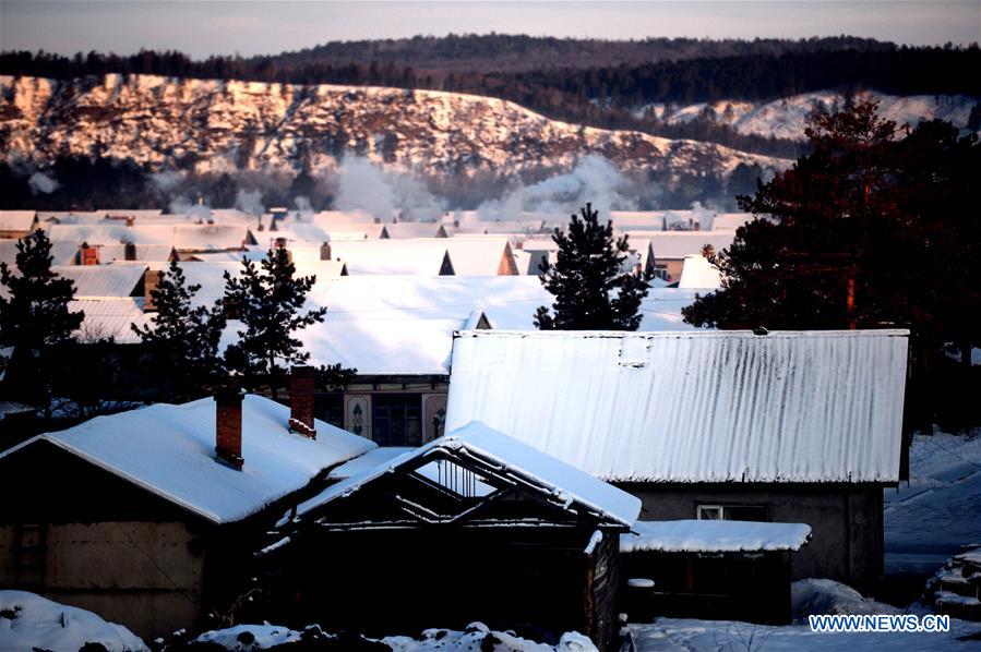 CHINA-HEILONGJIANG-MOHE-BEIJI VILLAGE-SCENERY (CN)