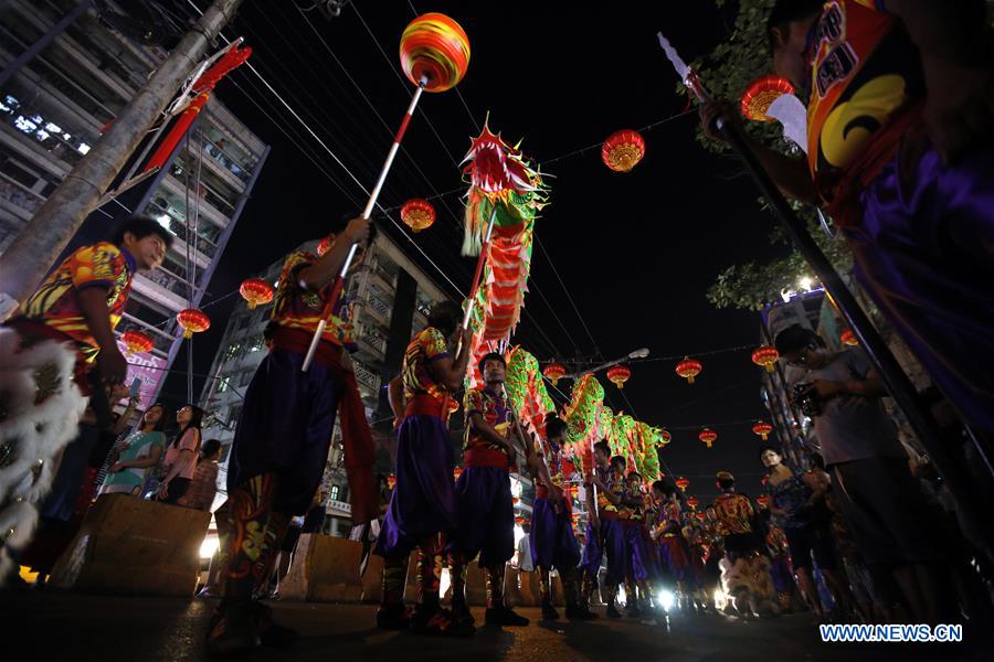 MYANMAR-YANGON-CHINESE NEW YEAR-CELEBRATION