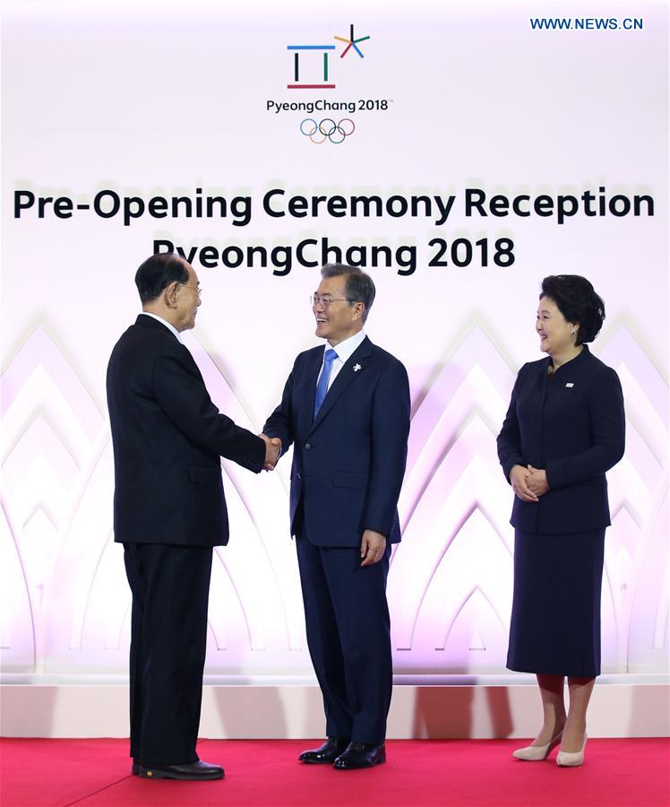 SOUTH KOREA-DPRK-KIM YONG NAM-RECEPTION