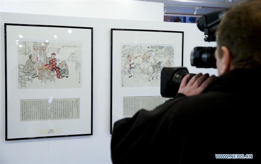 BELGIUM-BRUSSELS-CHINESE COMICS EXHIBITION