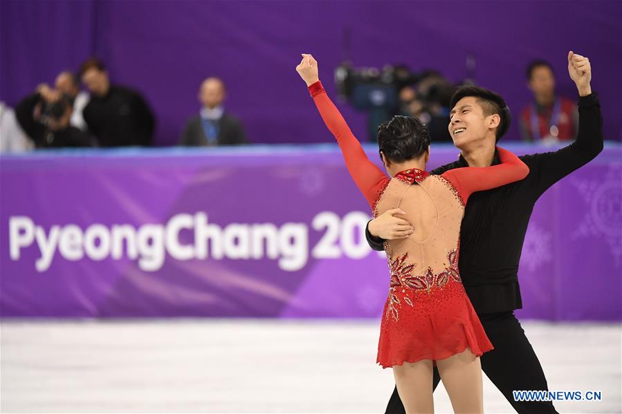 (SP)OLY-SOUTH KOREA-PYEONGCHANG-FIGURE SKATING-PAIR SKATING FREE SKATING