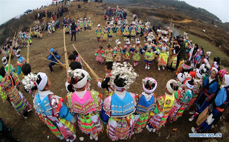 #CHINA-GUIZHOU-MIAO ETHNIC GROUP-TIAOYUE (CN)