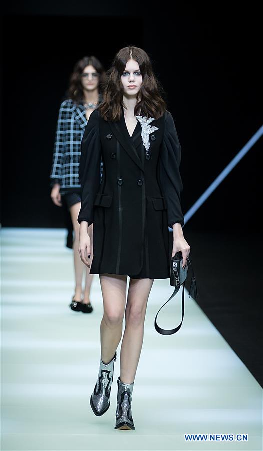 ITALY-MILAN-FASHION WEEK-EMPORIO ARMANI