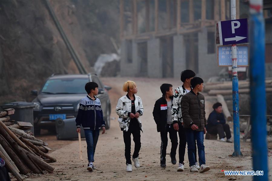 CHINA-GUANGXI-RONGSHUI-MIAO VILLAGE-BASKETBALL (CN)