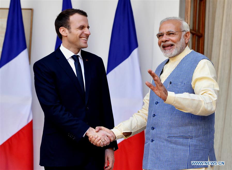 INDIA-NEW DELHI-FRANCE-DIPLOMACY