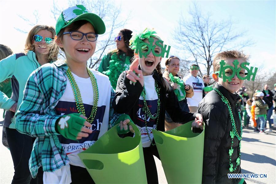 U.S.-CHICAGO-ST. PATRICK'S DAY-PARADE