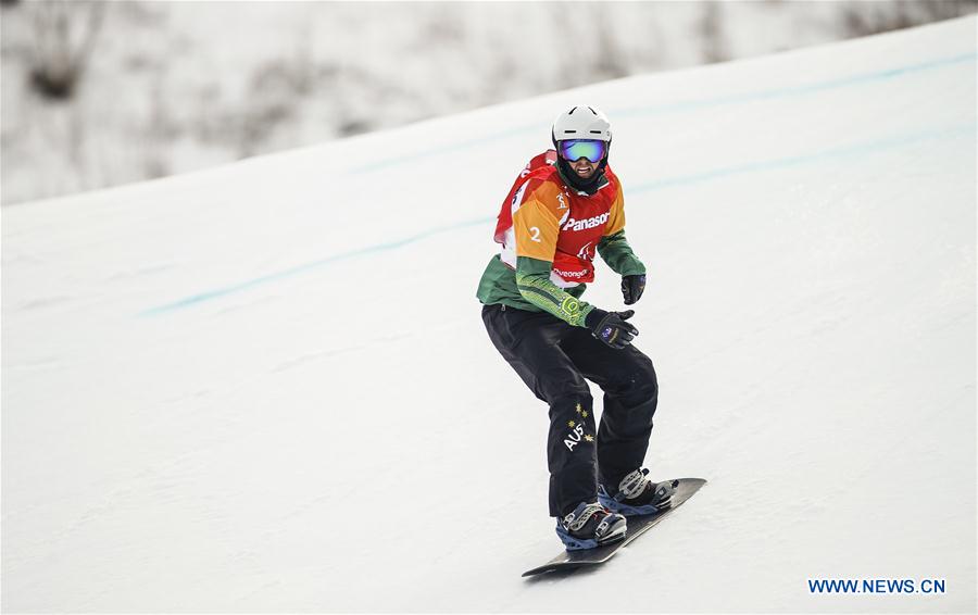 (SP)OLY-PARALYMPIC-SOUTH KOREA-PYEONGCHANG-SNOWBOARD-MEN'S CROSS-FINALS  