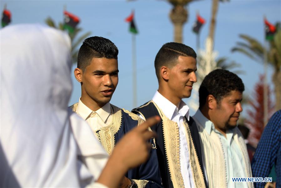 LIBYA-TRIPOLI-TRADITIONAL COSTUME DAY