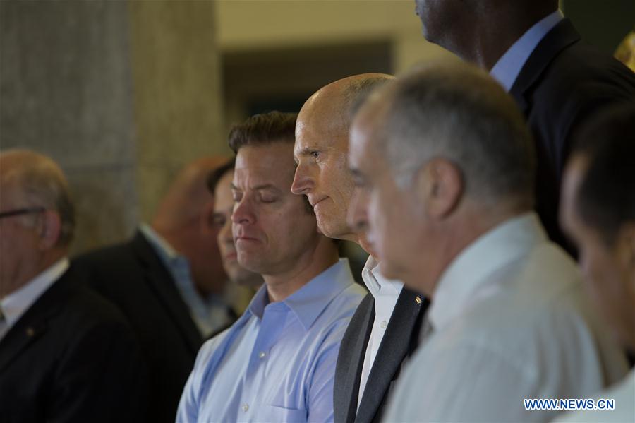 U.S.-MIAMI-PEDESTRIAN FOOTBRIDGE-COLLAPSE-PRESS CONFERENCE