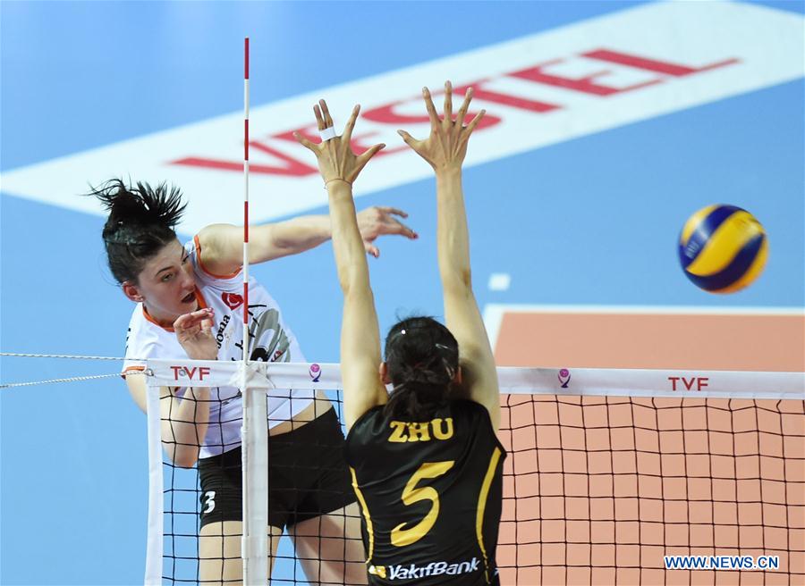 (SP)TURKEY-ISTANBUL-VOLLEYBALL-TURKISH WOMEN LEAGUE-FINALS