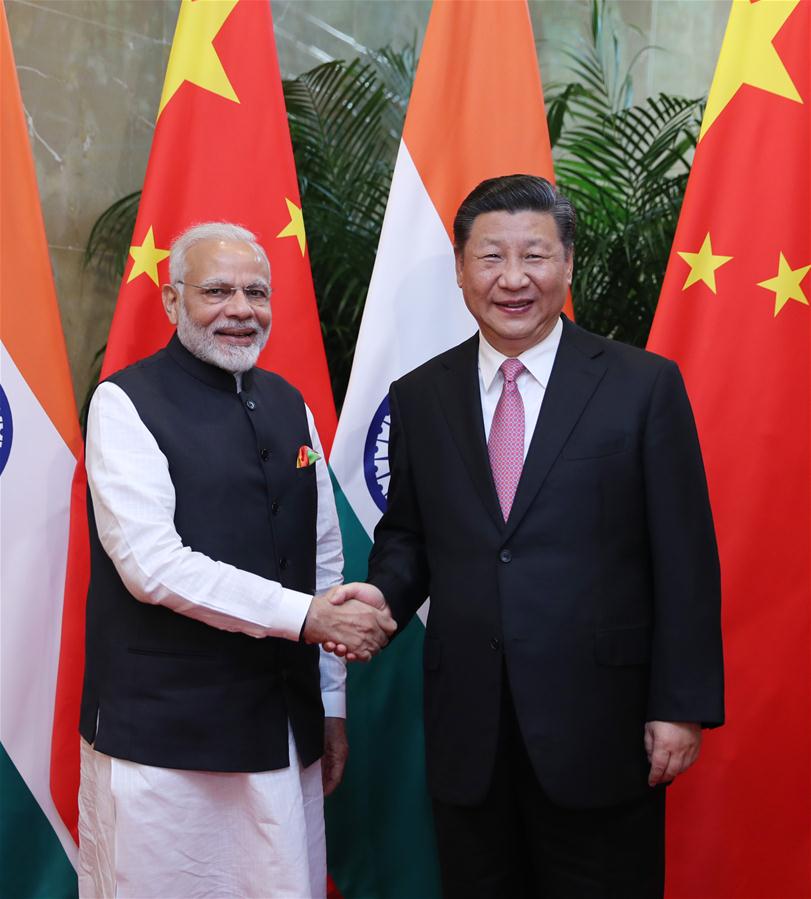 CHINA-WUHAN-XI JINPING-INDIA-MODI-INFORMAL MEETING (CN)