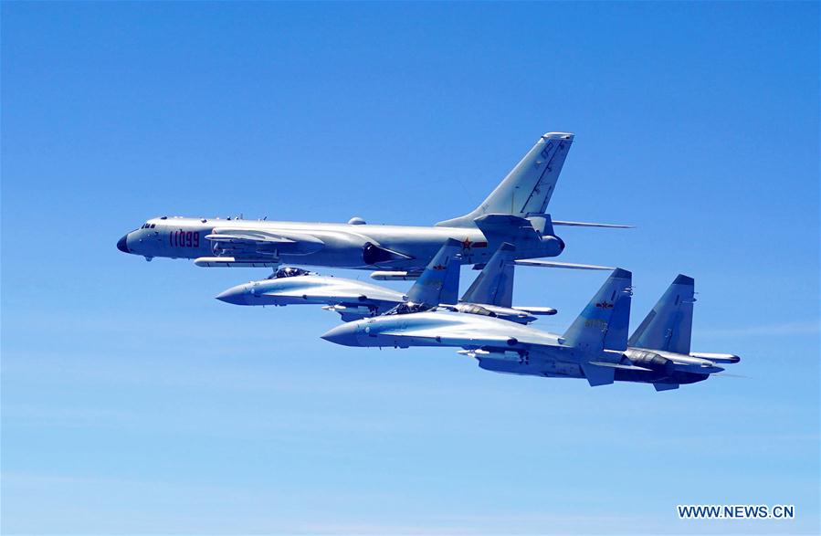 CHINA-PLA-AIR FORCE-ISLAND-PATROL-TRAINING (CN)