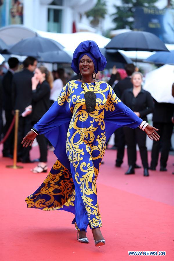 FRANCE-CANNES-71ST INTERNATIONAL FILM FESTIVAL-KHADJA NIN-RED CARPET