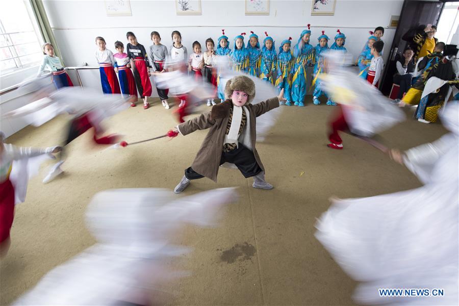 #CHINA-JIANGSU-NANTONG-EDUCATION-PEKING OPERA (CN)