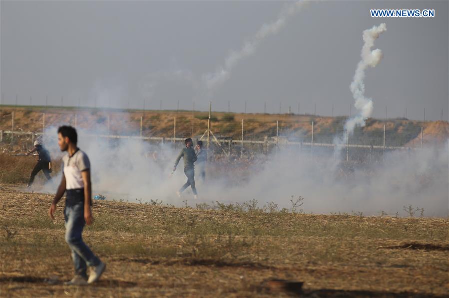 MIDEAST-GAZA-KHAN YOUNIS-CLASHES