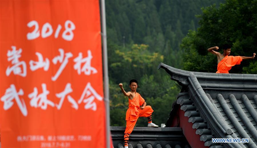 CHINA-HENAN-SHAOLIN-MARTIAL ARTS-PERFORMANCE(CN)