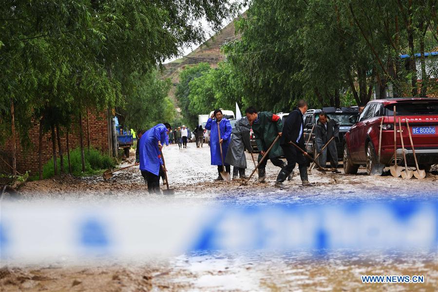 CHINA-GANSU-FLOOD-RESCUE (CN) 