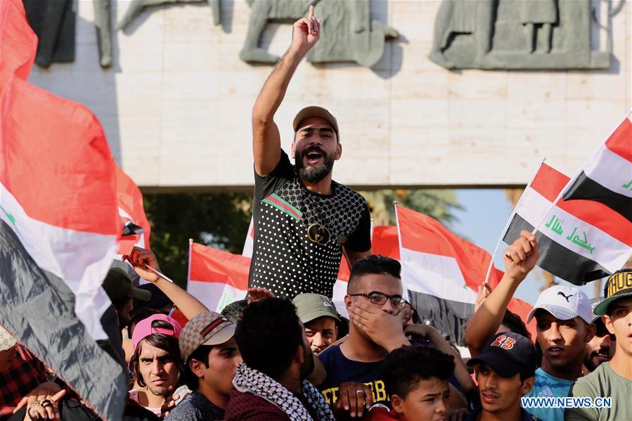 IRAQ-BAGHDAD-PROTEST