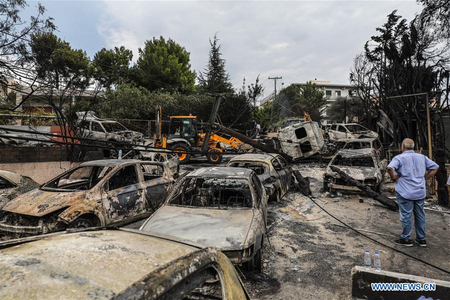 GREECE-MATI-WILDFIRES