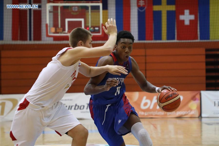 (SP)BOSNIA AND HERZEGOVINA-SARAJEVO-BASKETBALL-FIBA-U16-EUROPEAN CHAMPIONSHIP-DIVISION B