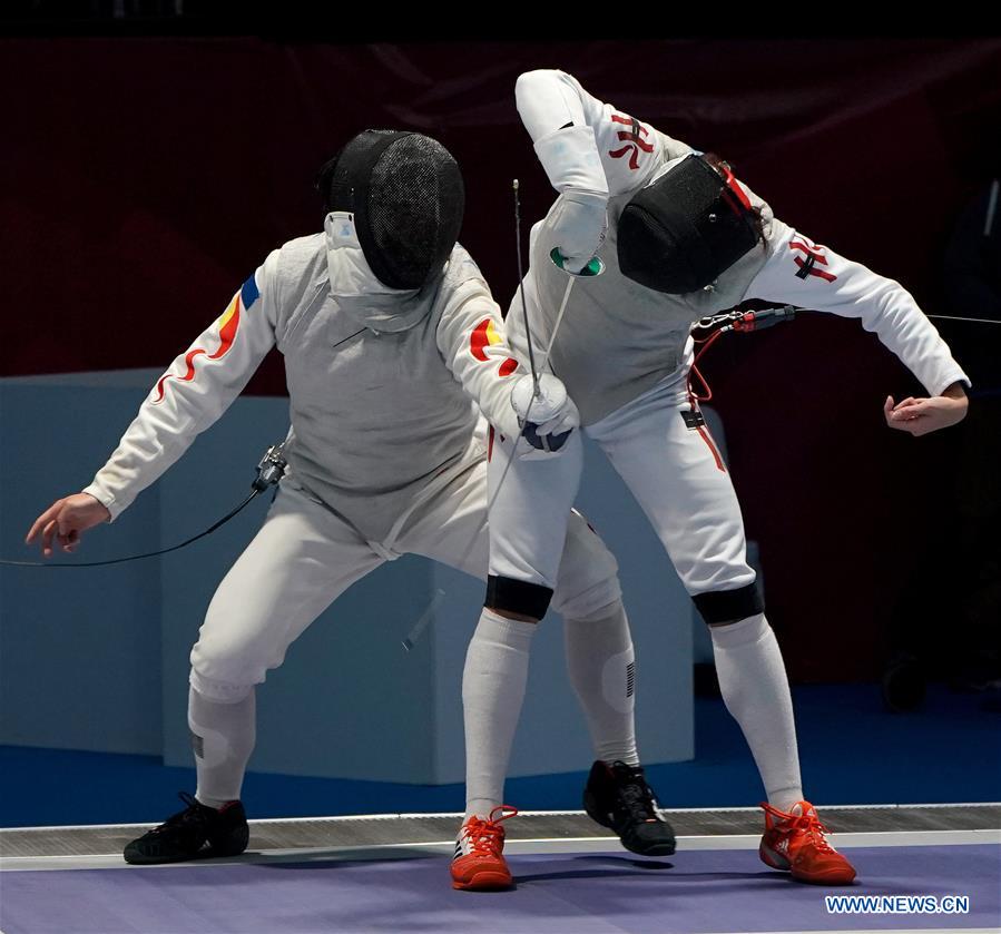 (SP)INDONESIA-JAKARTA-ASIAN GAMES-FENCING-MEN'S FOIL INDIVIDUAL