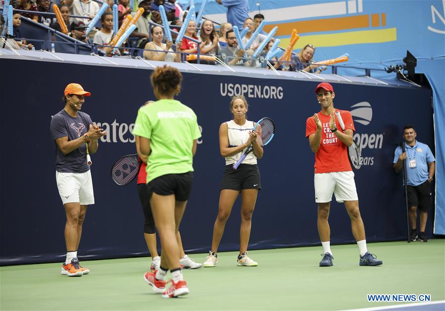 (SP)U.S.-NEW YORK-TENNIS-US OPEN-ARTHUR ASHE KID'S DAY