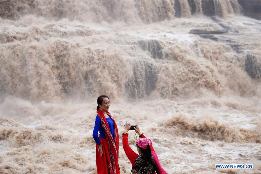 CHINA-SHAANXI-HUKOU WATERFALL (CN)