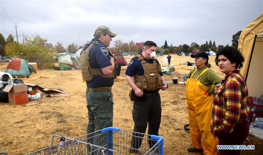 U.S.-CALIFORNIA-BUTTE-WILDFIRE-RAIN