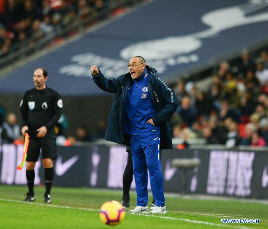 (SP) BRITAIN-LONDON-FOOTBALL-TOTTENHAM HOTSPUR VS CHELSEA