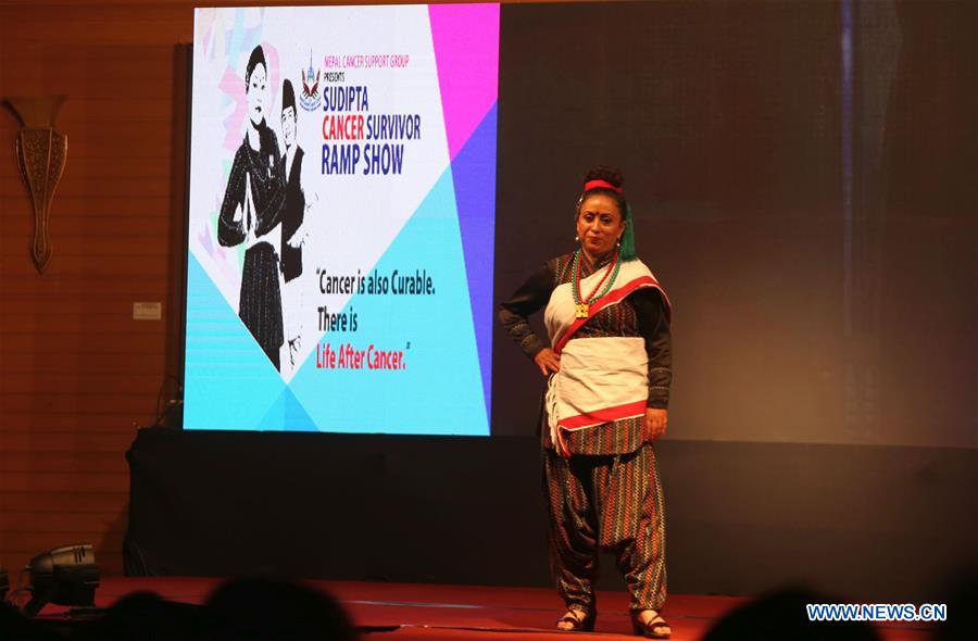 NEPAL-KATHMANDU-CANCER SURVIVORS-RAMP SHOW