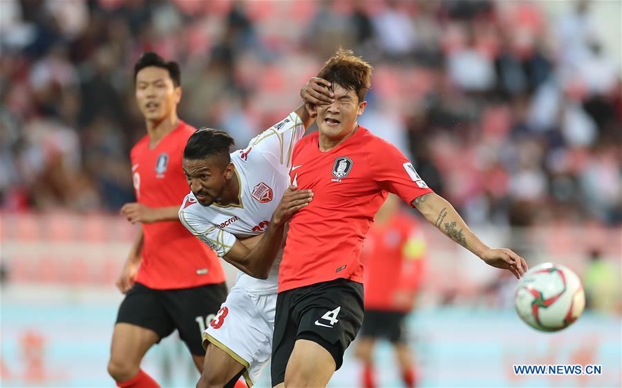 (SP)UAE-DUBAI-SOCCER-AFC ASIAN CUP 2019-KOR VS BHR