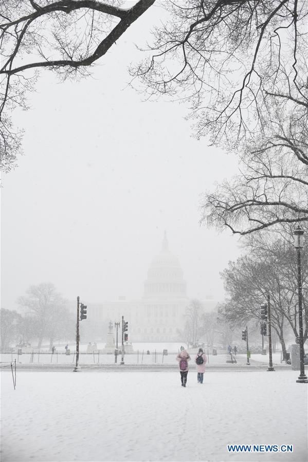 U.S.-WASHINGTON D.C.-SNOW