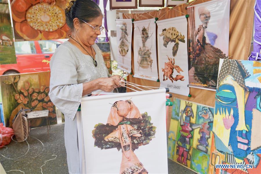 SRI LANKA-COLOMBO-OPEN AIR ART FAIR