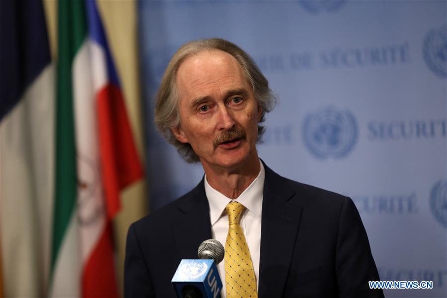 UN-SYRIA-SPECIAL ENVOY-PRESS ENCOUNTER