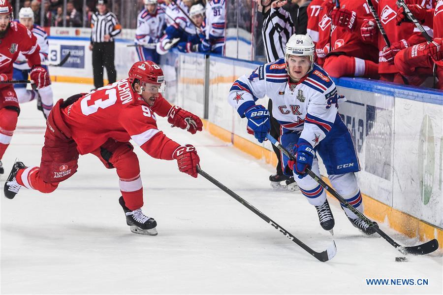 (SP)RUSSIA-MOSCOW-KHL-SPARTAK VS SKA