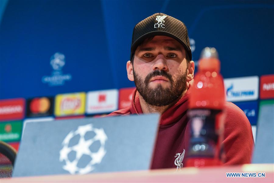 (SP)GERMANY-MUNICH-SOCCER-UEFA CHAMPIONS LEAGUE-BAYERN MUNICH VS LIVERPOOL-PRESS CONFERENCE