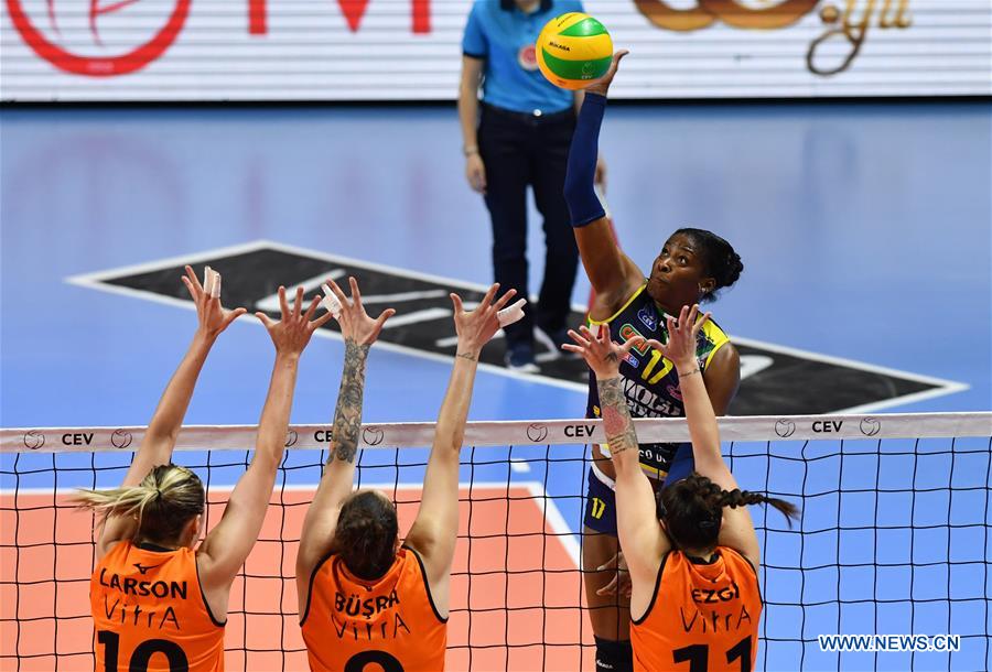 (SP)TURKEY-ISTANBUL-VOLLEYBALL-CEV CHAMPIONSHIPS LEAGUE-QUARTERFINAL