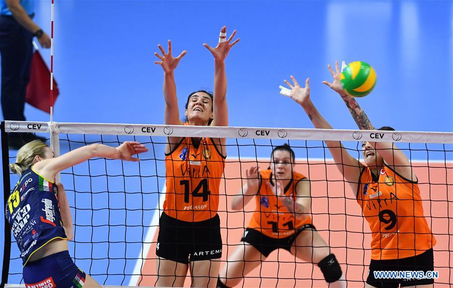 (SP)TURKEY-ISTANBUL-VOLLEYBALL-CEV CHAMPIONSHIPS LEAGUE-QUARTERFINAL