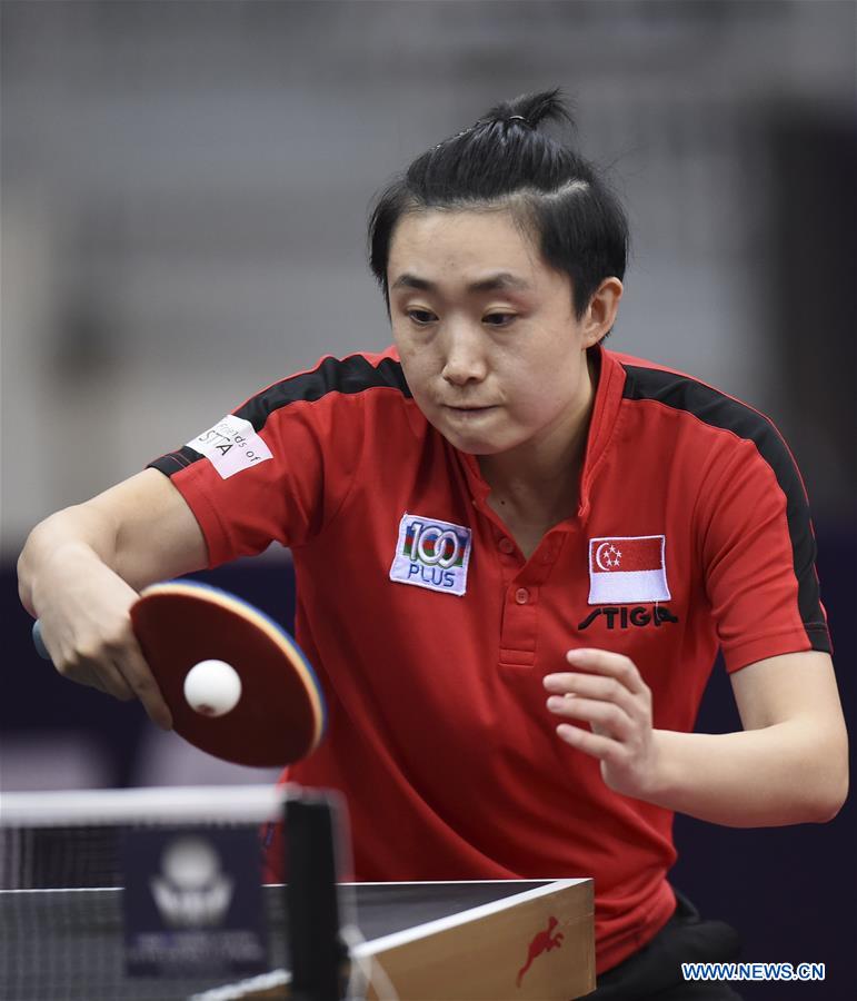 (SP)QATAR-DOHA-TABLE TENNIS-QATAR OPEN-WOMEN'S SINGLES