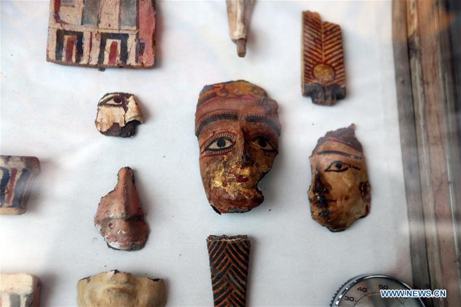 EGYPT-SOHAG-PTOLEMAIC-ERA TOMB-DISCOVERY