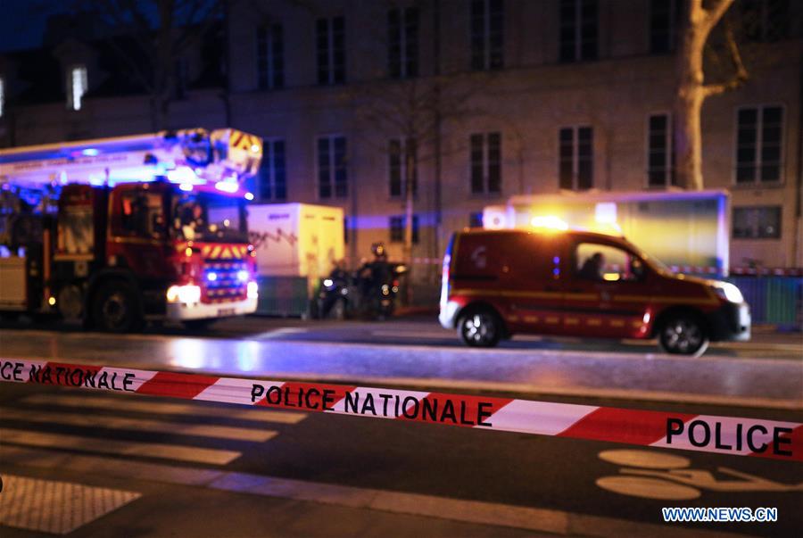 FRANCE-PARIS-NOTRE DAME CATHEDRAL-FIRE