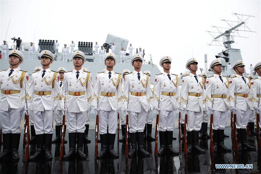 CHINA-QINGDAO-PLA NAVY-70TH ANNIVERSARY-PARADE (CN)