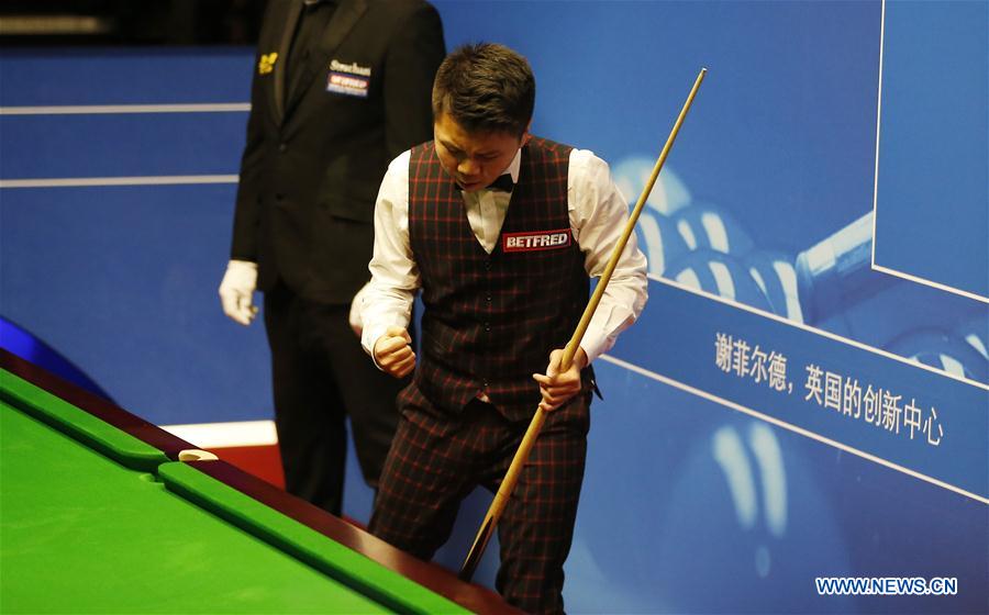 (SP)BRITAIN-SHEFFIELD-SNOOKER-WORLD CHAMPIONSHIP-DAY 5