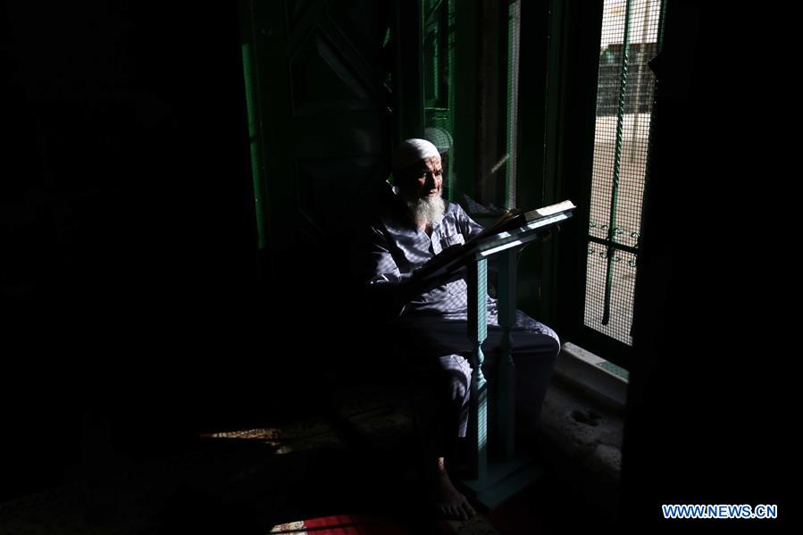 MIDEAST-JERUSALEM-RAMADAN-AL AQSA MOSQUE