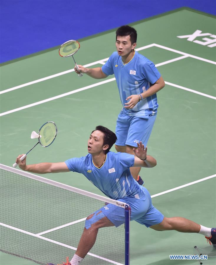 (SP)CHINA-NANNING-SUDIRMAN CUP 2019-CHINA'S HONG KONG VS CHINESE TAIPEI (CN)