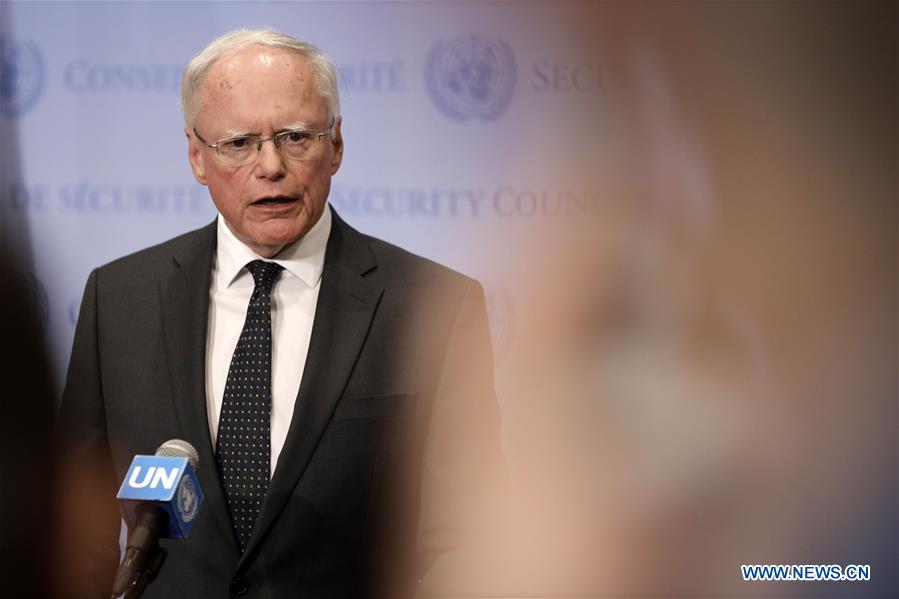 UN-SYRIA-U.S.-ENVOY-PRESS ENCOUNTER