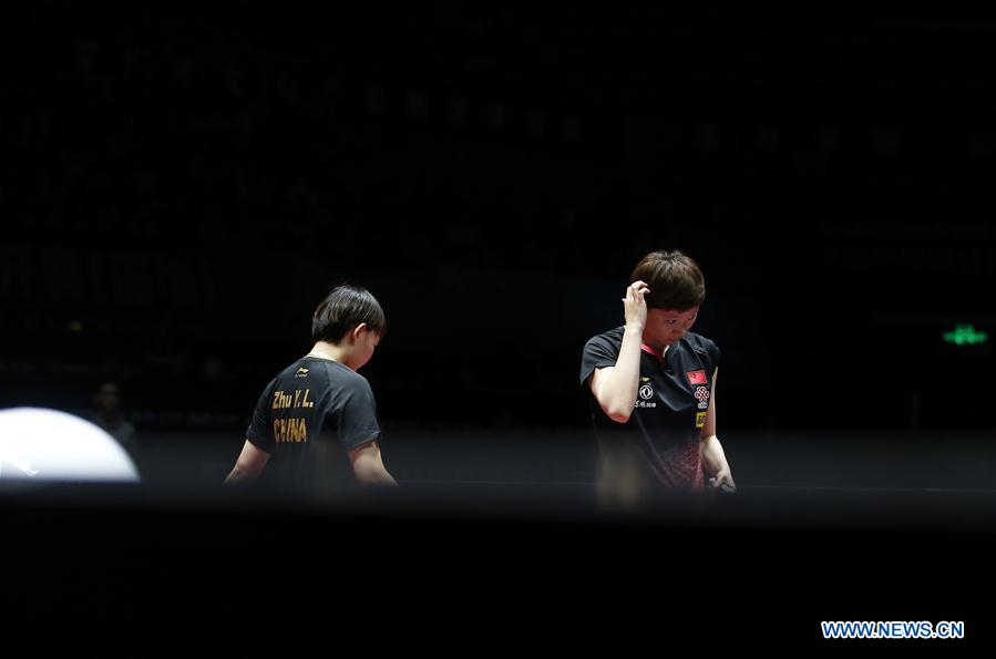 (SP)CHINA-SHENZHEN-TABLE TENNIS-CHINA OPEN-WOMEN'S DOUBLES (CN)