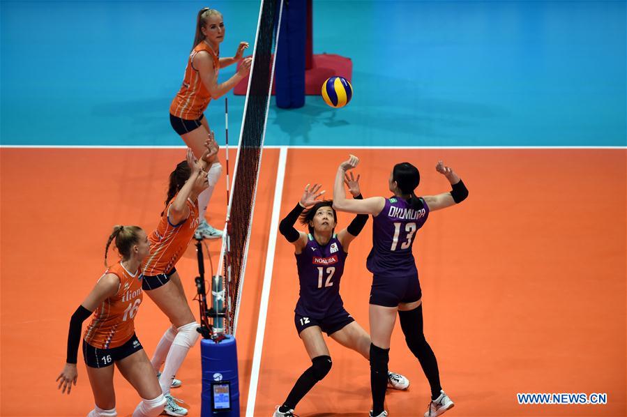 (SP)CHINA-HONG KONG-VOLLEYBALL-FIVB NATIONS LEAGUE-JAPAN VS NETHERLANDS